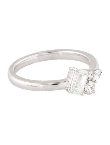 Ring Cocktail 14K Lab-Grown Diamond 7