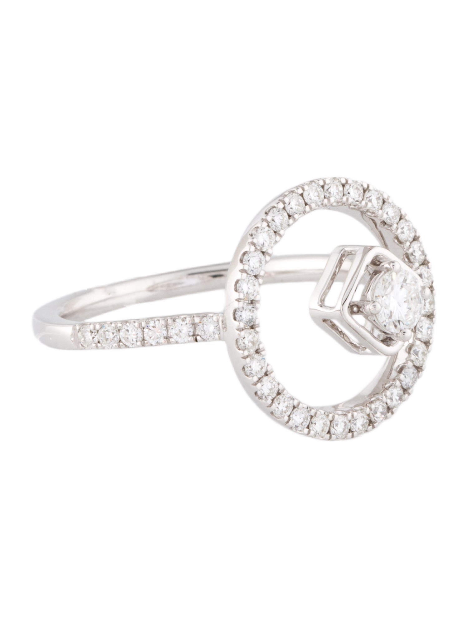 Ring 14K Lab-Grown Diamond Cocktail Ring