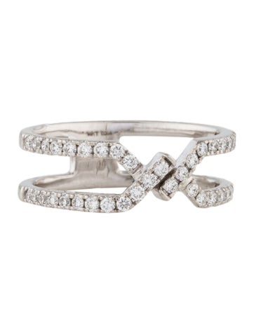 Ring Band 14K Lab-Grown Diamond Split 7