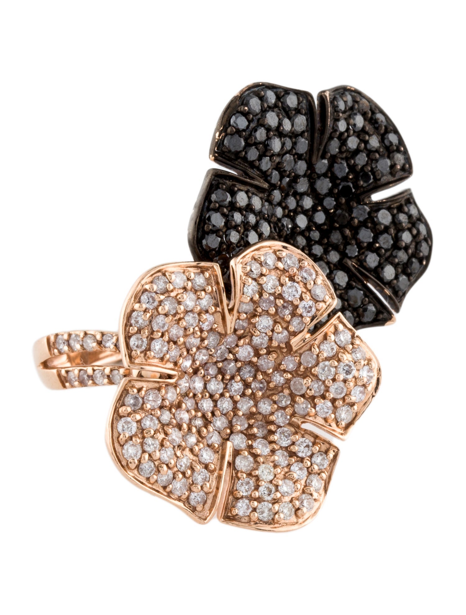 Ring 14K 2.29ctw Diamond Cocktail