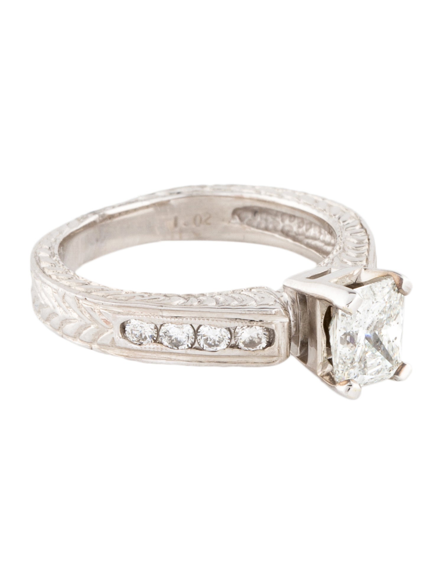 Ring 14K 1.02ct Diamond Engagement Ring