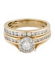 Ring 14K Diamond Wedding Ring Set