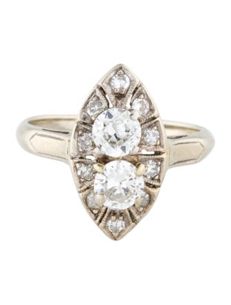 Ring 14K Diamond Cocktail Ring