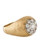 Ring 14K 1.69ctw Diamond Signet Ring