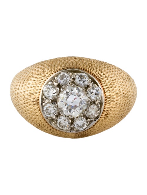 Ring 14K 1.69ctw Diamond Signet Ring