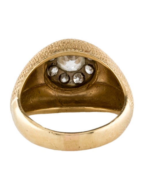 Ring 14K 1.69ctw Diamond Signet Ring