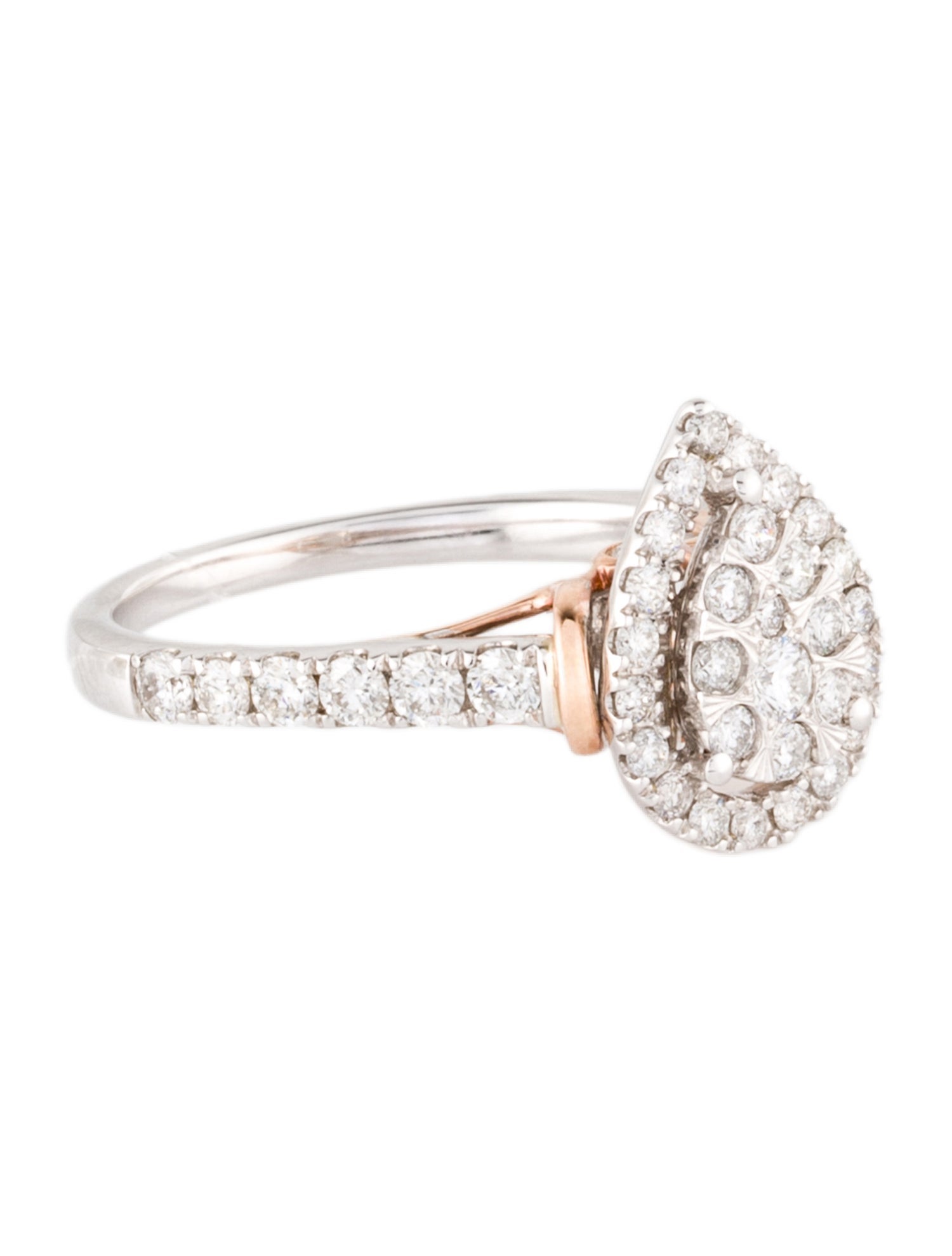 Ring 14K 1.00ctw Diamond Cocktail Ring