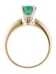 Ring 14K Emerald Cocktail Ring