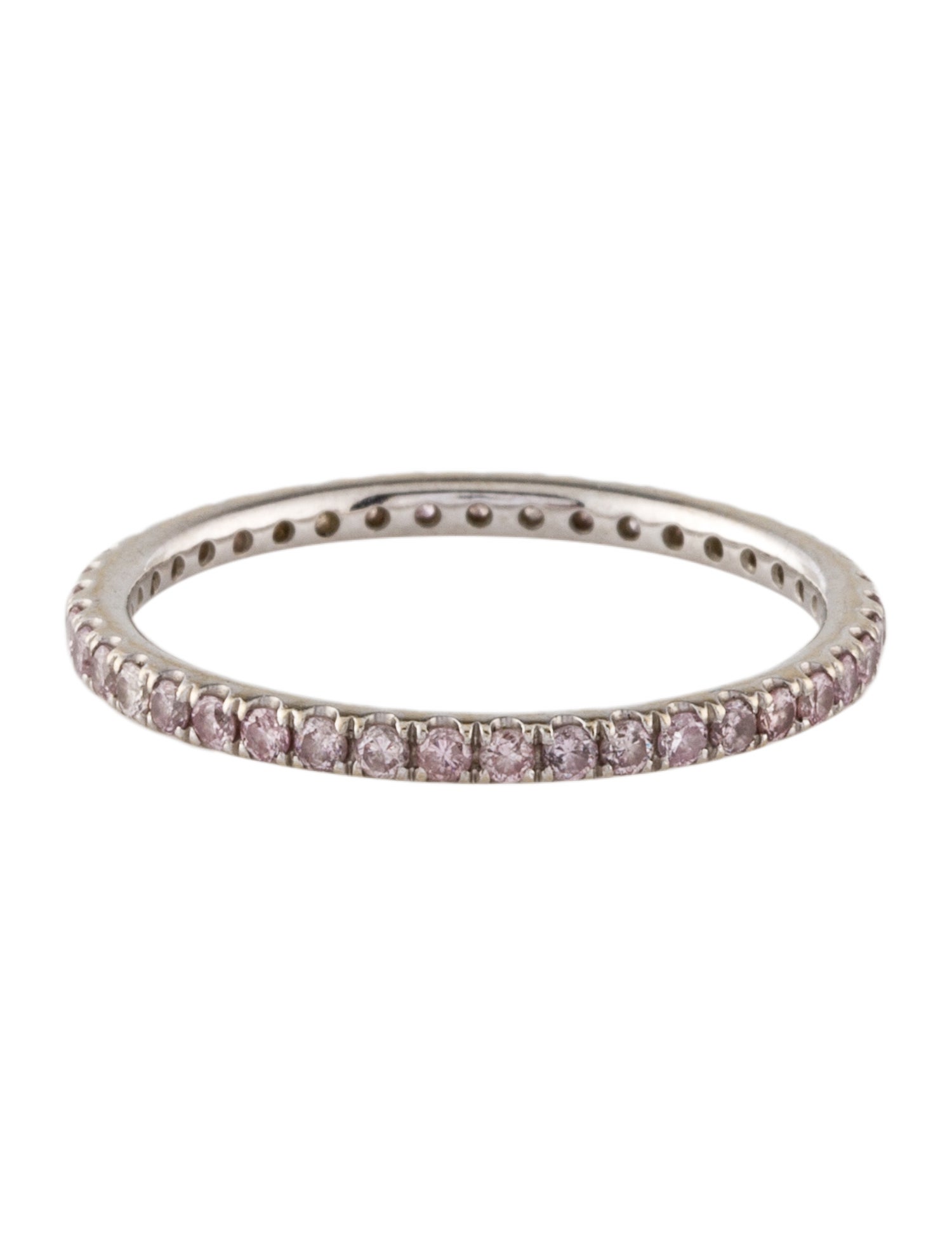 Ring 18K Pink Diamond Eternity Band