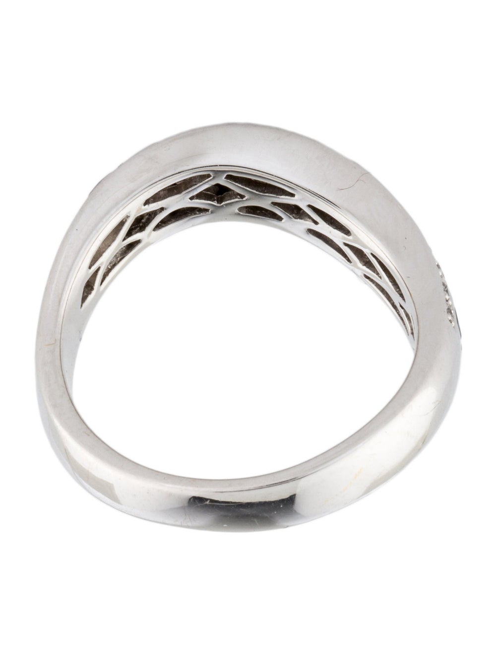 Ring 18K White Gold Featuring Rectangular Modifie… - image 5