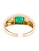 Ring 18K Emerald & Diamond Ring