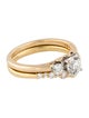 Ring 14K Diamond Wedding Set