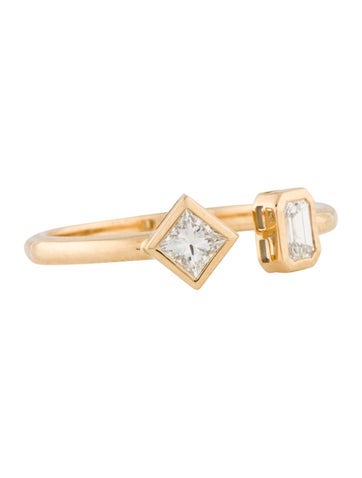 Ring Cocktail 14K Diamond Band 7