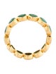 Ring 14K 1.51ctw Emerald Eternity Band