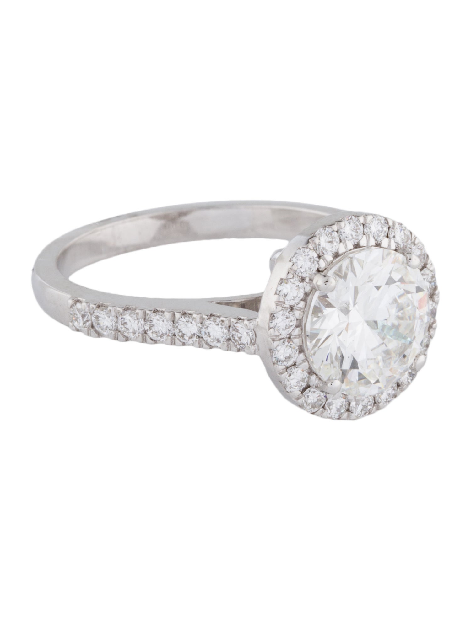 Ring 14K 2.50ctw Lab-Grown Diamond Halo Cocktail Ring