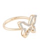 Ring 14K Diamond Butterfly Ring