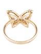 Ring 14K Diamond Butterfly Ring