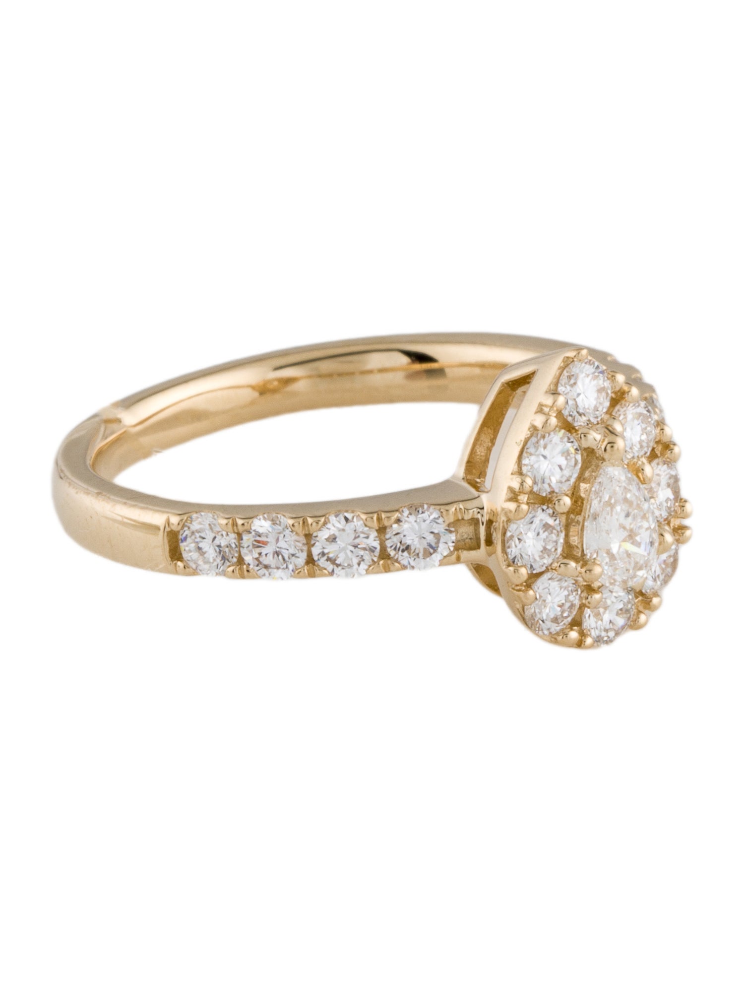 Ring 14K 1.00ctw Lab-Grown Diamond Cocktail Ring