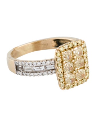 Ring 14K 1.51ctw Diamond Cocktail Ring