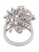 Ring 18K 1.32ctw Diamond Cluster Cocktail Ring