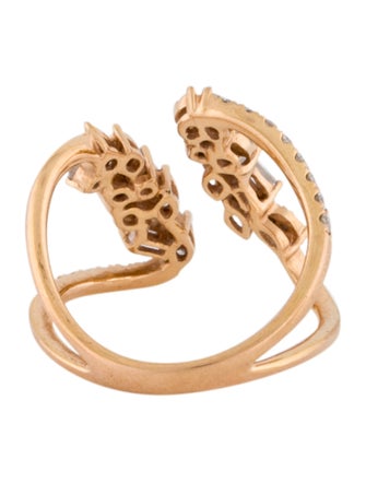 Ring 18K Diamond Open Band