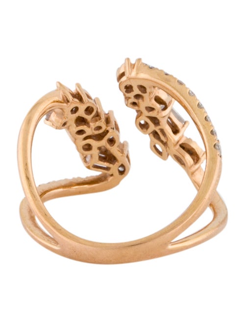 Ring 18K Diamond Open Band