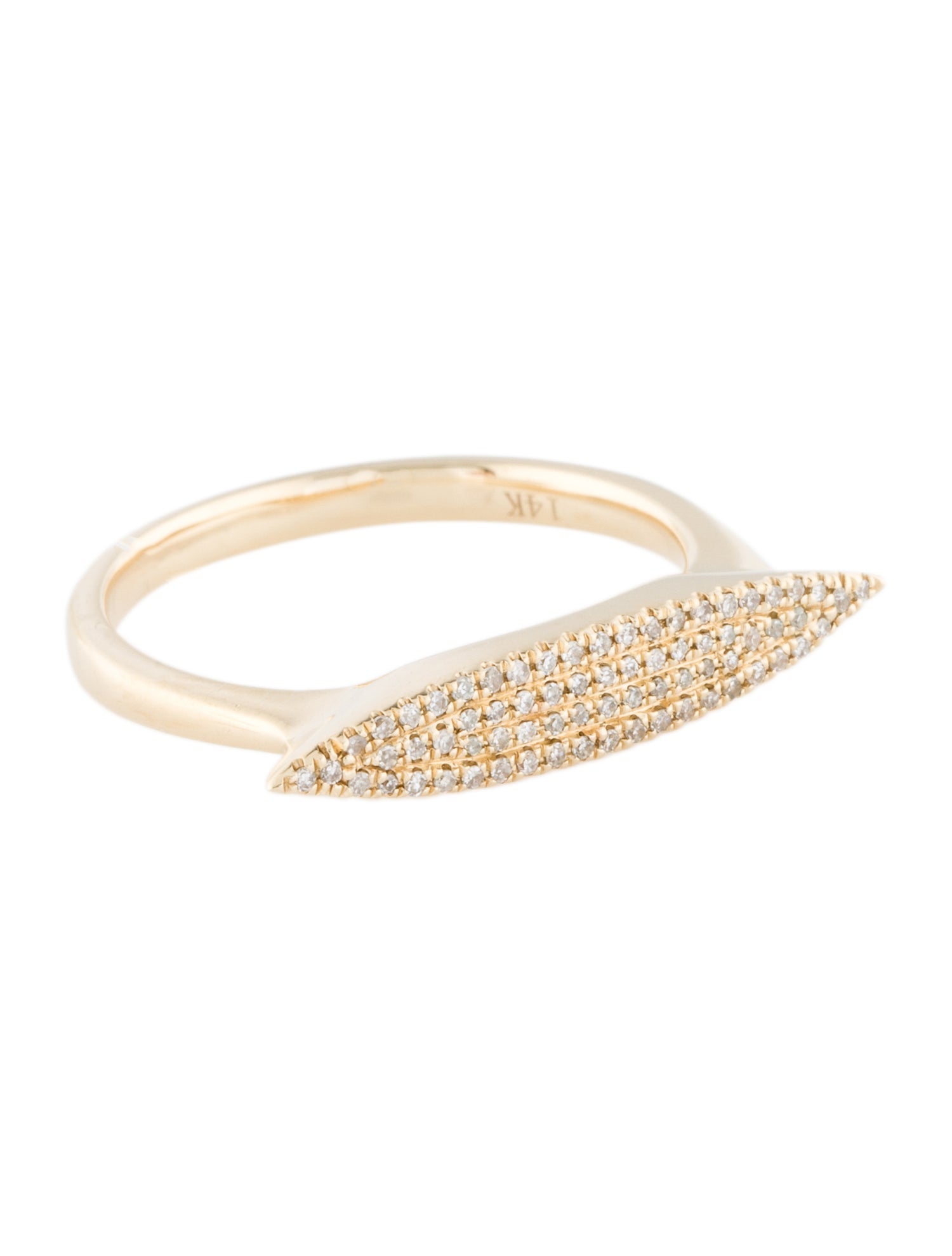 Ring 14K Diamond Cocktail Ring