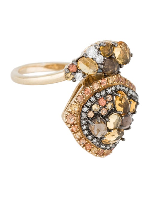 Ring 14K Multistone Cocktail Ring