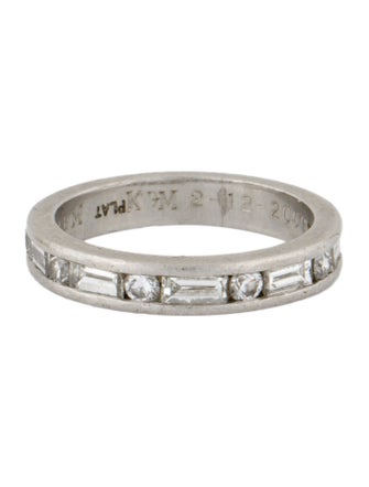 Ring Platinum Diamond Band