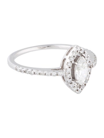 Ring Engagement 18K Diamond 6.5