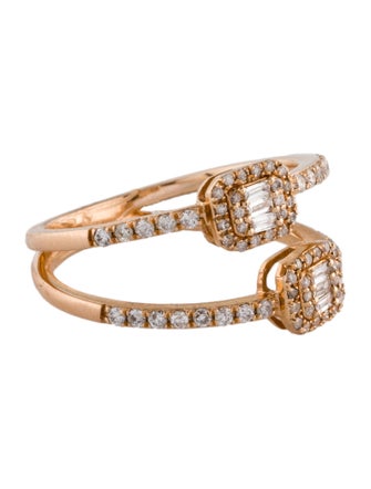 Ring 14K Diamond Cocktail ring