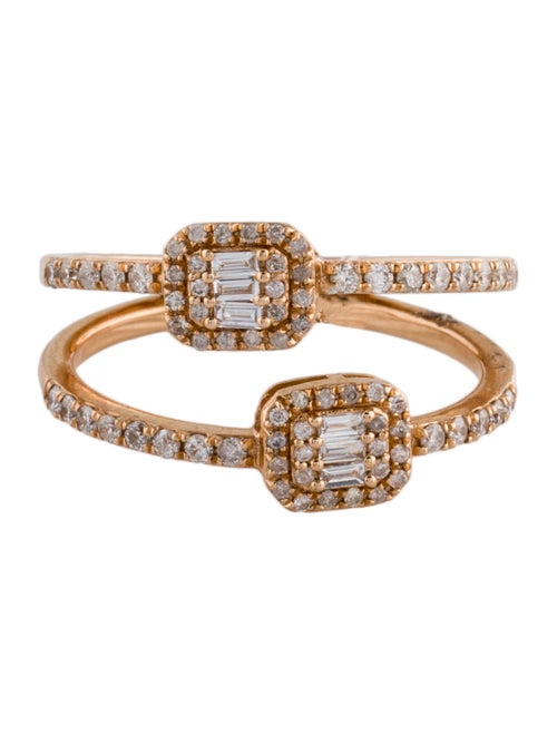 Ring 14K Diamond Cocktail ring