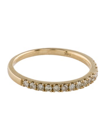 Ring Band 14K Diamond 6.5