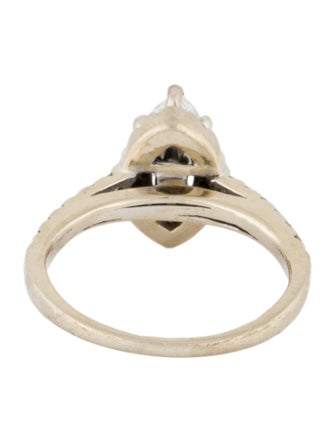 Ring 14K 1.00ctw Diamond Halo Engagement Ring