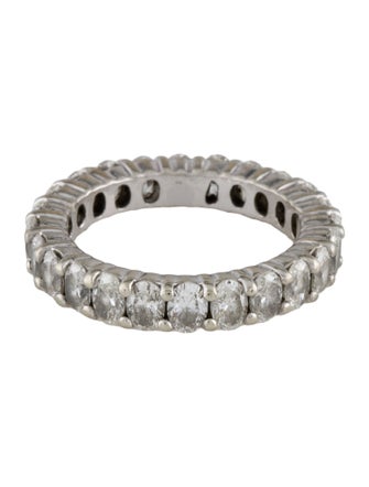 Ring 18K 3.12ctw Diamond Eternity Band