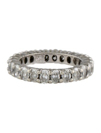 Ring 18K 3.36ctw Diamond Eternity Band