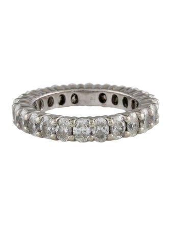 Ring 18K 3.36ctw Diamond Eternity Band