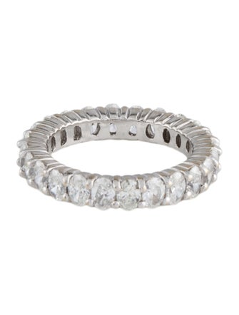 Ring 18K 3.36ctw Diamond Eternity Band