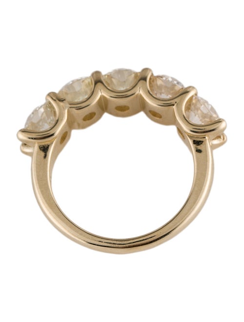 Ring 14K 3.51ctw Diamond Five-Stone Band Ring