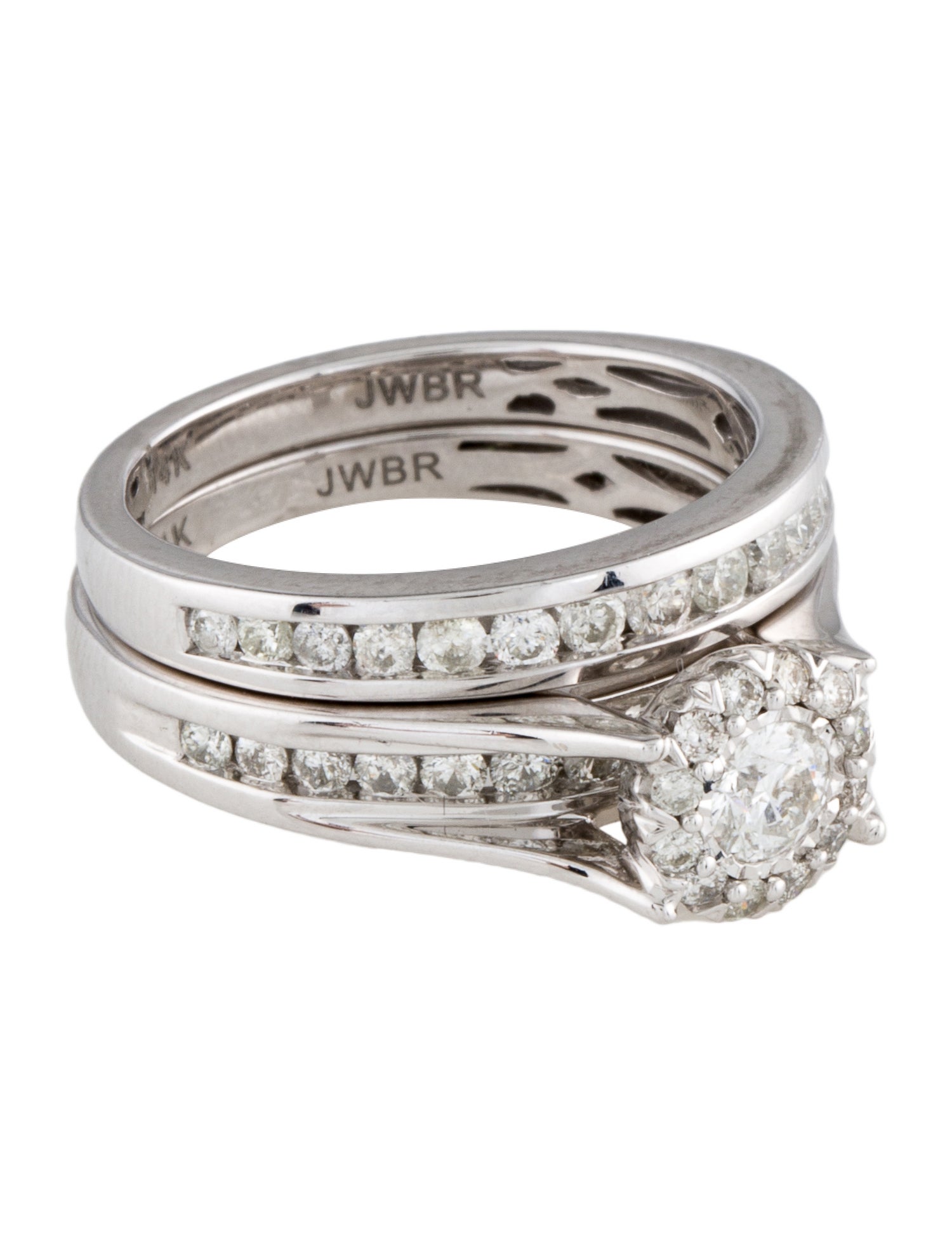 Ring 14K 1.00ctw Diamond Wedding Set Rings