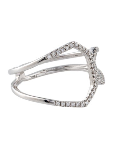 Ring Cocktail 18K Diamond 6.25