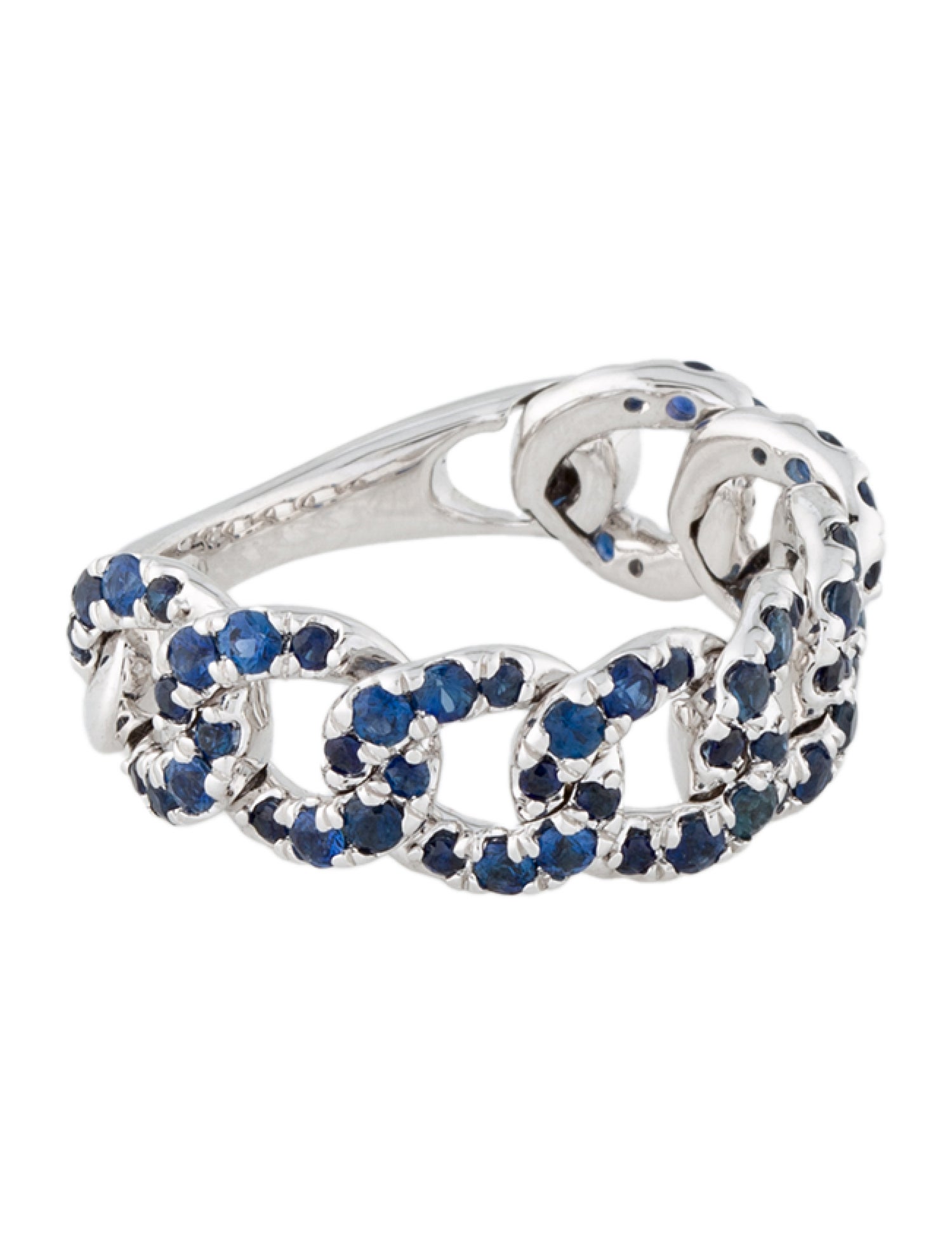 Ring 18K 1.74cw Sapphire Band
