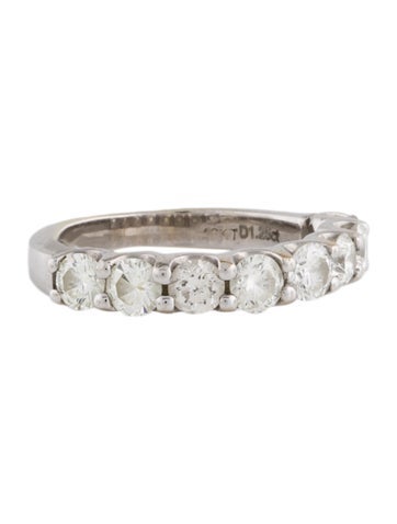 Ring Band 18K 1.36ctw Diamond 5.5