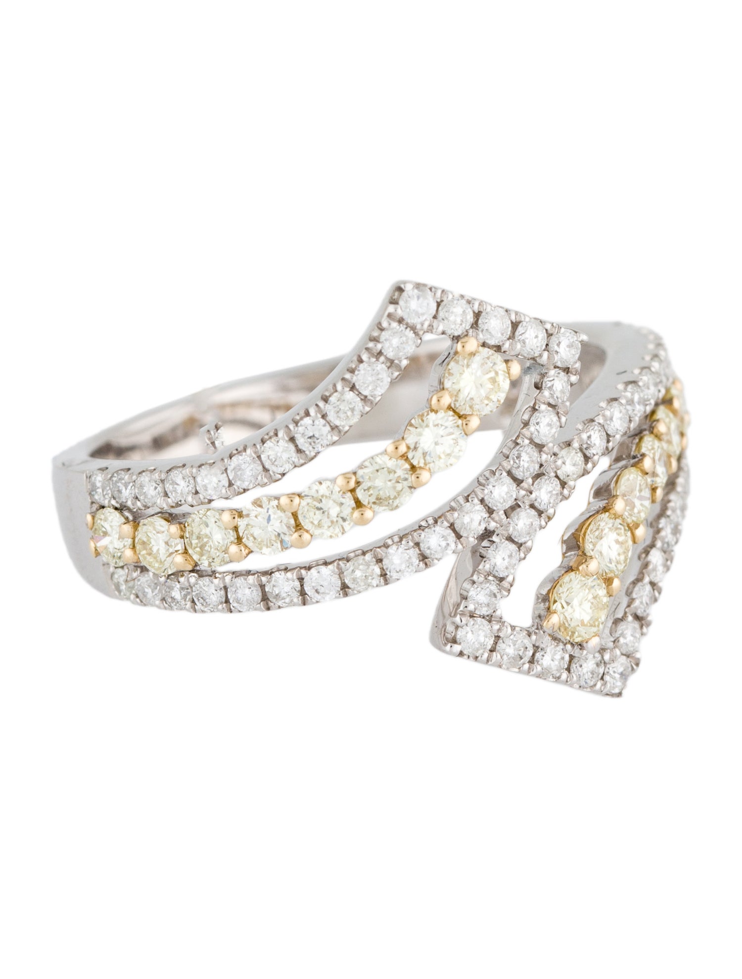 Ring 14K Diamond Open Band