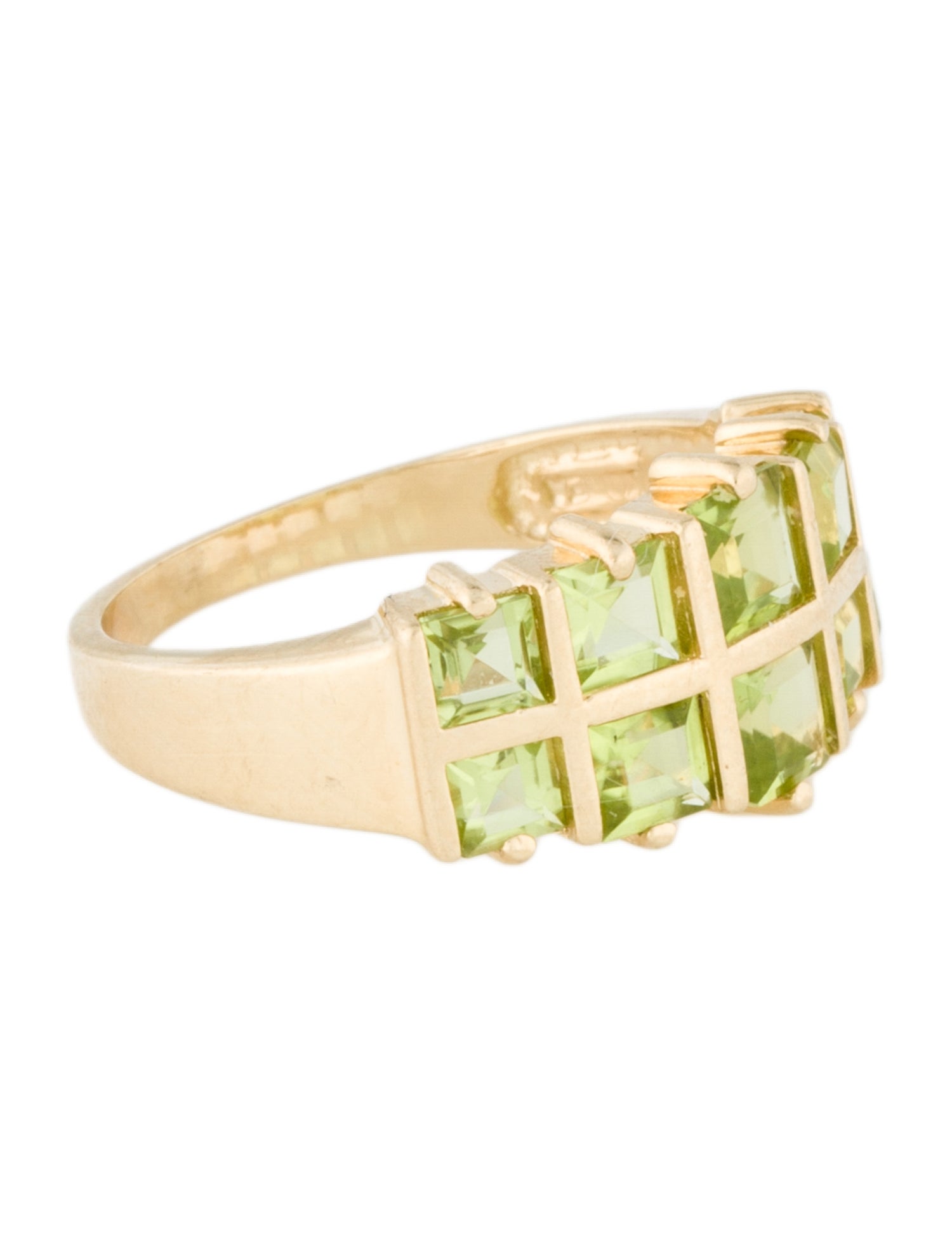 Ring 14K 2.14ctw Peridot Cocktail Ring