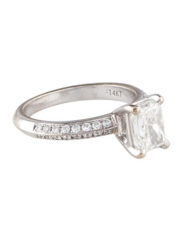 Ring Engagement Blue Nile 1.19ct 4.25