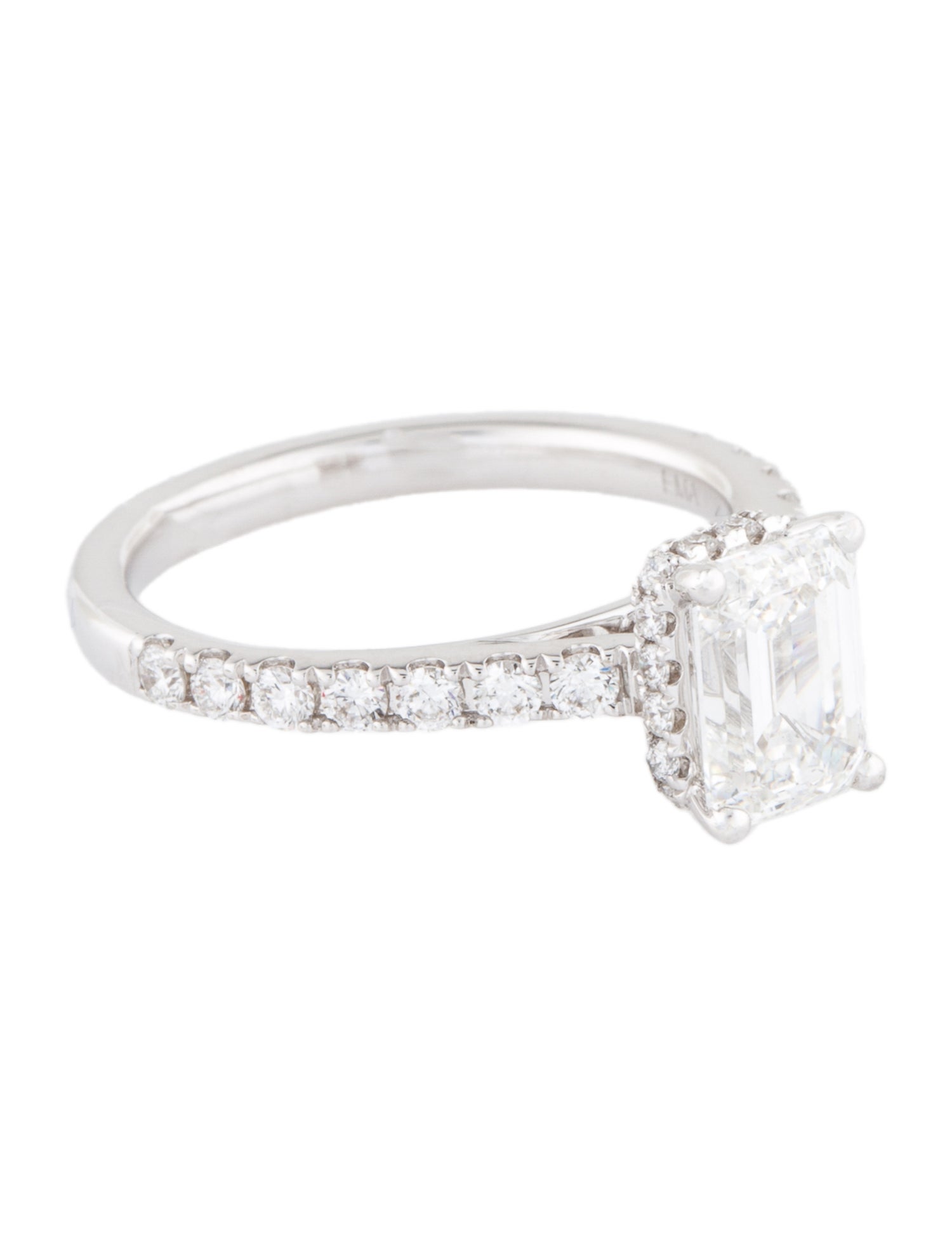 Ring 14K 1.61ct Lab-Grown Diamond Engagement Ring