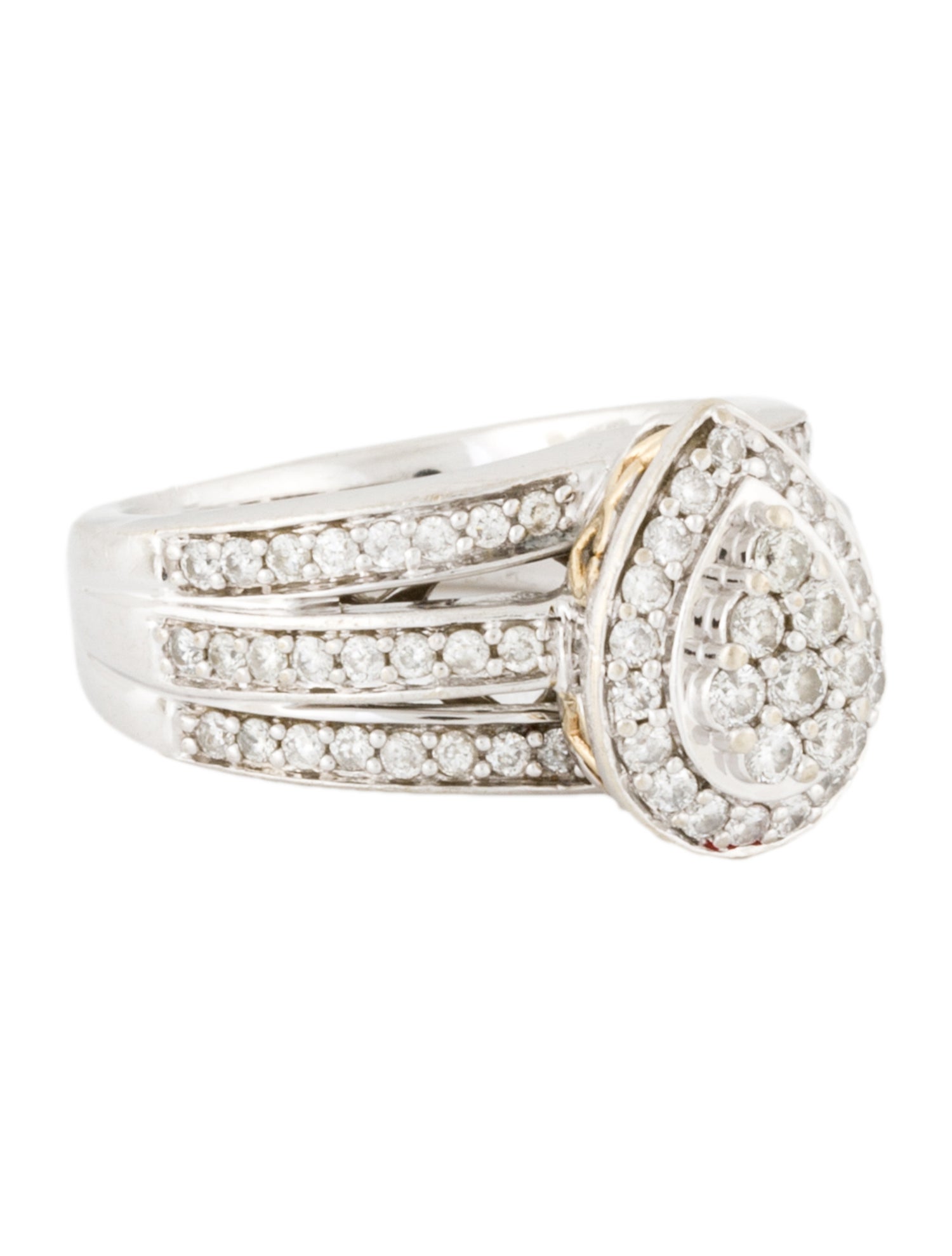 Ring 14K Diamond Cocktail Ring