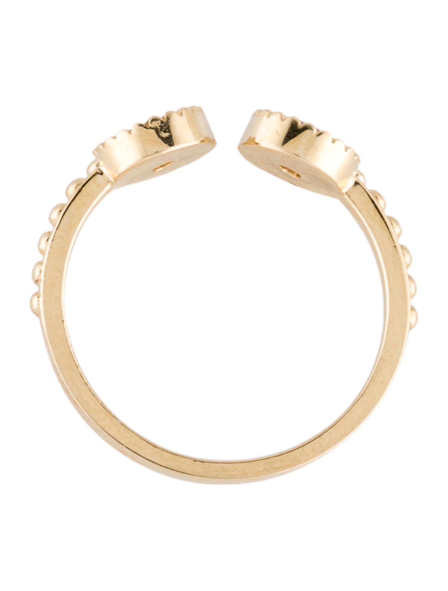 Ring 14K Tourmaline Open Band Ring