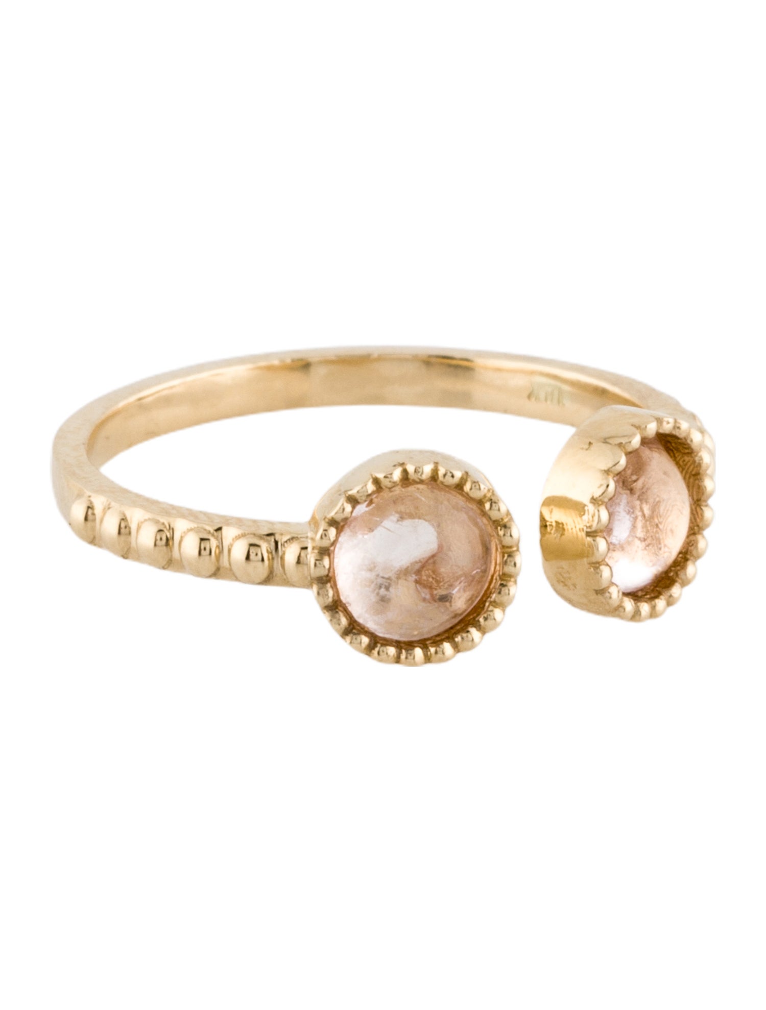 Ring 14K Morganite Open Band